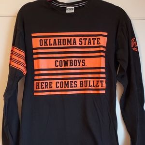 Pink Oklahoma State Crew Neck